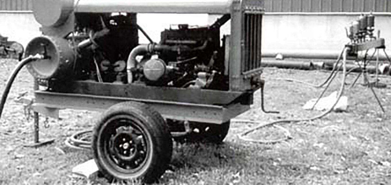 1927 Ingersoll-Rand Portable Compressor - Gas Engine Magazine